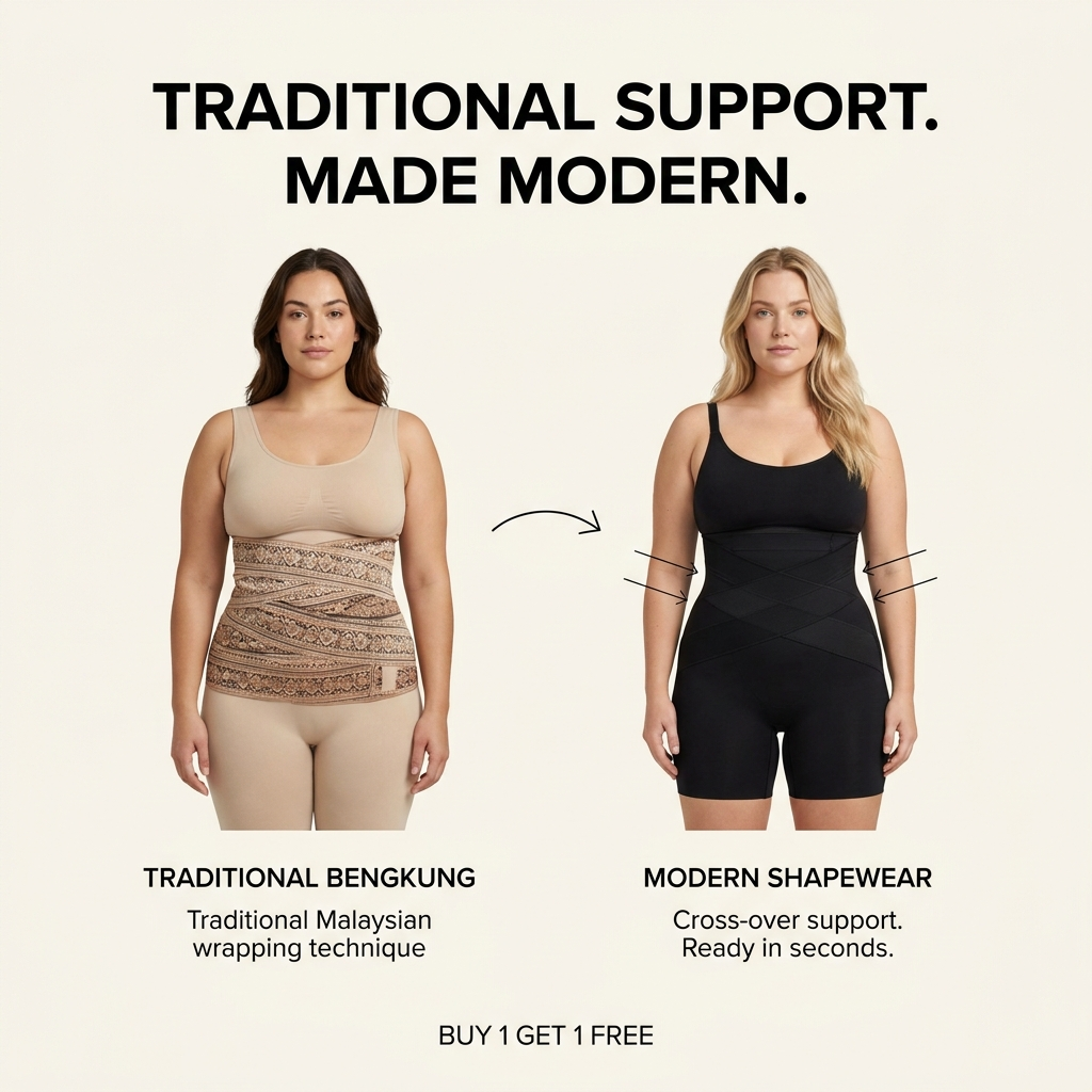 BelliaShape™ | Postpartum Shaping Brief — 360° Compression